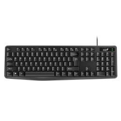 Billentyűzet vezetékes KB-117 Genius fekete Billentyűzet Genius