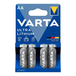 Elem AA ceruza LR6 4 db/csomag, Varta Ultra Lithium Irodatechnika, kellékei Varta