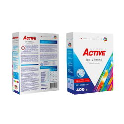 Mosópor 400 g (6 mosás) zsákos színes és fehér ruhákhoz Active Universal