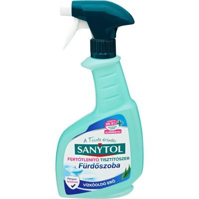 Fürdőszobai tisztítószer szórófejes 500 ml Sanytol Fürdőszobai tisztítószer szórófejes 500 ml Sanytol