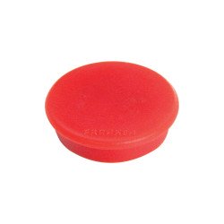 Mágnes 32mm, erősség: 800 g. Franken 10 db/csomag, piros Irodatechnika, kellékei Franken