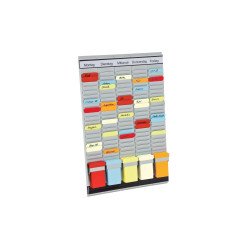 Tervezőtábla heti 5 napos 31,5 x 49 cm, Franken Irodatechnika, kellékei Franken