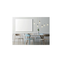 Mágneses üvegtábla 120 x 120cm, alukeretes ValueLine Franken