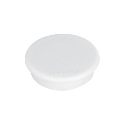 Mágnes 38mm, erősség: 1500 g. Franken 10 db/csomag, fehér Irodatechnika, kellékei Franken