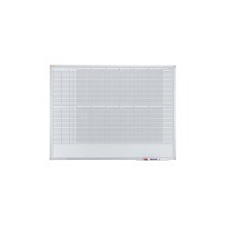 Tervezőtábla havi, mágneses 120 x 90 cm, Franken Irodatechnika, kellékei Franken