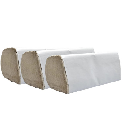 Kéztörlő 1 rétegű V hajtogatású 250 lap/csomag lapméret: 23 x 25 cm_natúr