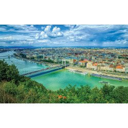 Falinaptár képes 460x320mm, Budapest Realsystem 2026. Író- irodaszer, papíráru Realsystem