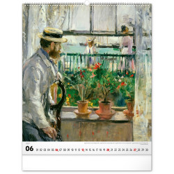 Falinaptár képes  480×560mm Impressionism  Realsystem 2027.