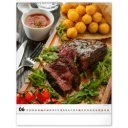 Falinaptár képes  480×560mm Gourmet  Realsystem 2027.