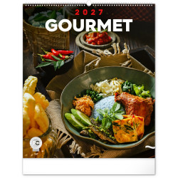 Falinaptár képes  480×560mm Gourmet  Realsystem 2027.