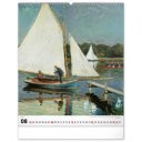Falinaptár képes  480×560mm Claude Monet  Realsystem 2027.