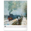 Falinaptár képes  480×560mm Claude Monet  Realsystem 2027.