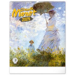 Falinaptár képes  480×560mm Claude Monet  Realsystem 2026. Író- irodaszer, papíráru Realsystem