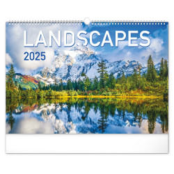 Falinaptár képes  480×330mm Landscapes  Realsystem 2026. Író- irodaszer, papíráru Realsystem