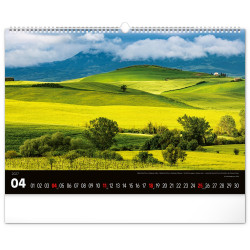 Falinaptár képes  480×330mm Landscapes  Realsystem 2027.