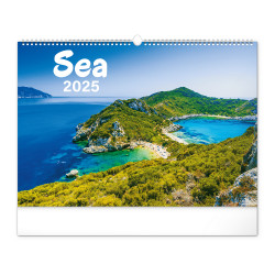 Falinaptár képes  480×330mm Sea  Realsystem 2026. Író- irodaszer, papíráru Realsystem