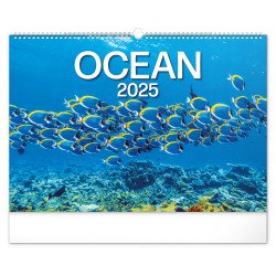 Falinaptár képes  480×330mm Ocean Wildlife Realsystem 2026. Író- irodaszer, papíráru Realsystem
