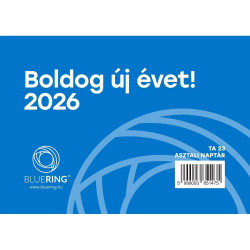 Asztali naptár TA-23 2026. Bluering® Író- irodaszer, papíráru Bluering