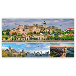 Speditőr naptár 1 tömb, 3 hónap Primus Classic 300 × 480 mm, fehér lapokkal Budapest Dayliner 2026. Író- irodaszer, papíráru Dayliner