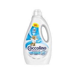 Mosógél 2,72 liter (68 mosás) fehér ruhákhoz Coccolino Care Iroda üzemeltetés, munkavédelem Coccolino