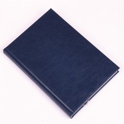 Határidőnapló Standard B/5, napi fehér lapokkal kék Realsystem 2026. Író- irodaszer, papíráru Realsystem