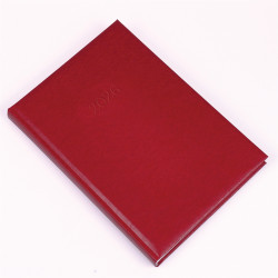 Határidőnapló Standard B/5, napi fehér lapokkal bordó Realsystem 2026. Író- irodaszer, papíráru Realsystem