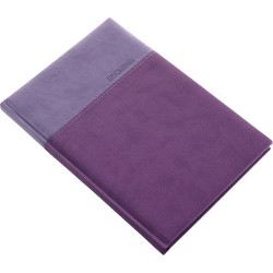 Határidőnapló Lux B/5, heti fehér lapokkal lila Realsystem 2026. Író- irodaszer, papíráru Realsystem