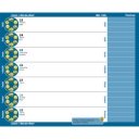 Diák zsebkönyv 125mmx205mm, fehér lapokkal 2026/2027 füzet Realsystem