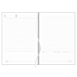 Tárgyalási napló Tucson B5 napló, fehér lapokkal fekete Dayliner