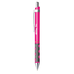 Golyóstoll neonpink test, Rotring Tikky III, írásszín kék Író- irodaszer, papíráru Rotring
