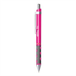 Golyóstoll neonpink test, Rotring Tikky III, írásszín kék Író- irodaszer, papíráru Rotring