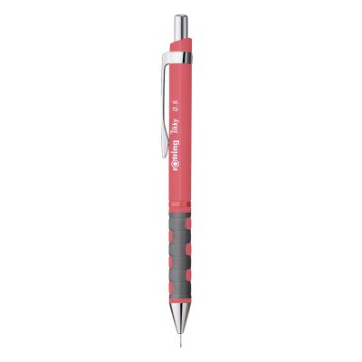 Nyomósirón 0,5mm, tearózsa test, Rotring Tikky Nyomósirón 0,5mm, tearózsa test, Rotring Tikky