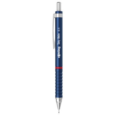 Nyomósirón 0,5mm, kék test, Rotring Tikky Retro Nyomósirón 0,5mm, kék test, Rotring Tikky Retro
