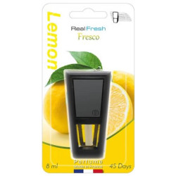 Autóillatosító készülék 8 ml Real Fresh citrom Iroda üzemeltetés, munkavédelem Real Fresh