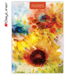 Keménytáblás notesz pontozott vonalozással Colors A5 Bullet, fehér lapokkal Sunflower Dayliner 2026. Író- irodaszer, papíráru Dayliner