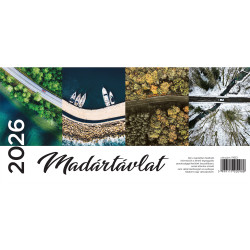 Asztali naptár képes, 325mmx155mm, álló tartóval 2026. Író- irodaszer, papíráru Bluering