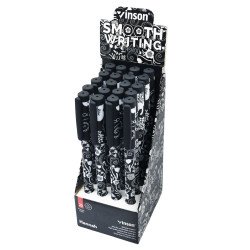 Golyóstoll kupakos, 0,7mm Vinson Hannah A71 vegyes test displ 20 db/display Író- irodaszer, papíráru Vinson