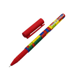 Golyóstoll kupakos, 0,7mm Vinson A16 vegyes test displ 20 db/display Író- irodaszer, papíráru Vinson