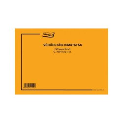 Védőoltási kimutatás c.3334-5/2009új Író- irodaszer, papíráru Nyomell