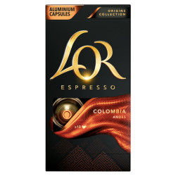 Kávékapszula, Nespresso kompatibilis LOR Colombia 10 db kapszula Kapszulás kávék LOR