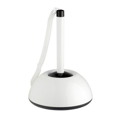 Ügyféltoll, 0,8 mm, fehér-fekete tolltest, ICO Lux kék Ügyféltoll, 0,8 mm, fehér-fekete tolltest, ICO Lux kék