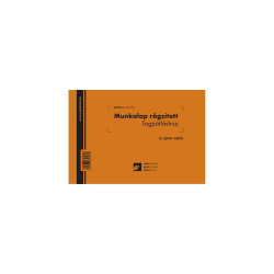 Munkalap rögzített fogpótláshoz A5, fekvő A.3510-159 Író- irodaszer, papíráru Pátria
