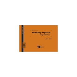 Munkalap rögzített fogpótláshoz A5, fekvő A.3510-159 Író- irodaszer, papíráru Pátria