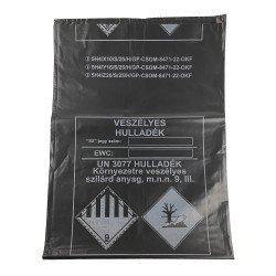 Szemeteszsák ADR 220 liter 95 x 125 cm 60 mikron LINPE/LPE fekete Iroda üzemeltetés, munkavédelem Egyéb