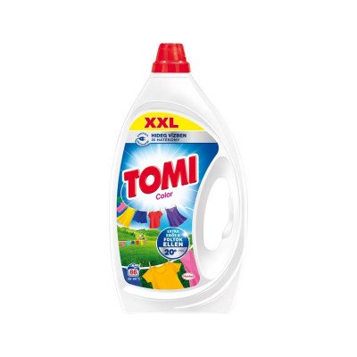 Mosógél 2,97 liter (66 mosás) színes ruhákhoz Tomi Color Mosógél 2,97 liter (66 mosás) színes ruhákhoz Tomi Color