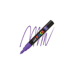 Dekormarker 0,7-1mm, Uni Posca PC-1M lila Író- irodaszer, papíráru Uni