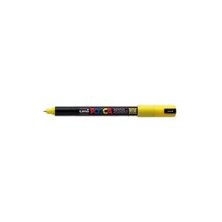 Dekormarker 0,7-1mm, Uni Posca PC-1M sárga Író- irodaszer, papíráru Uni