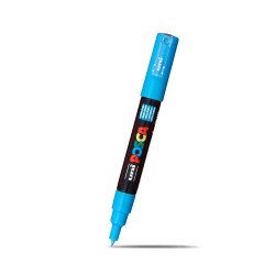 Dekormarker 0,7-1mm, Uni Posca PC-1M világoskék Író- irodaszer, papíráru Uni