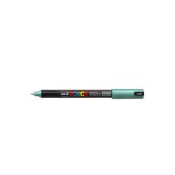 Dekormarker 0,7-1mm, Uni Posca PC-1M zöld Író- irodaszer, papíráru Uni