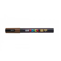 Dekormarker 0,9-1,3mm, Uni Posca PC-3M barna